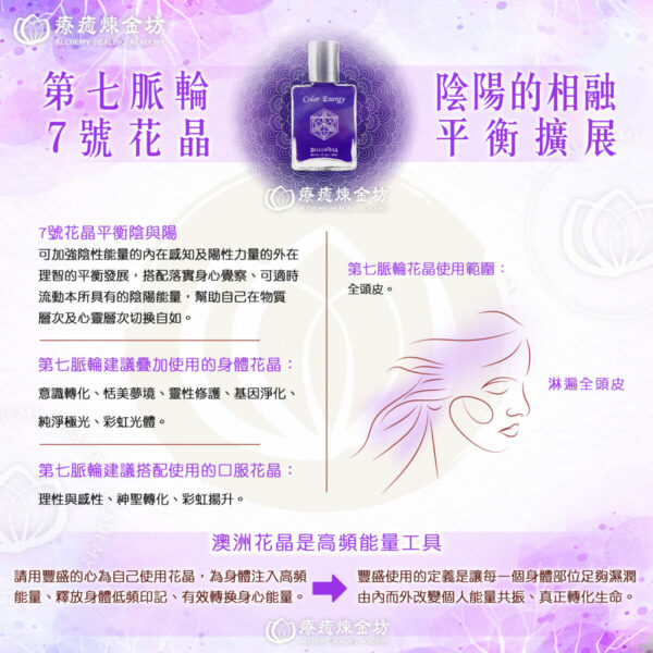 頂輪與花晶能量工具